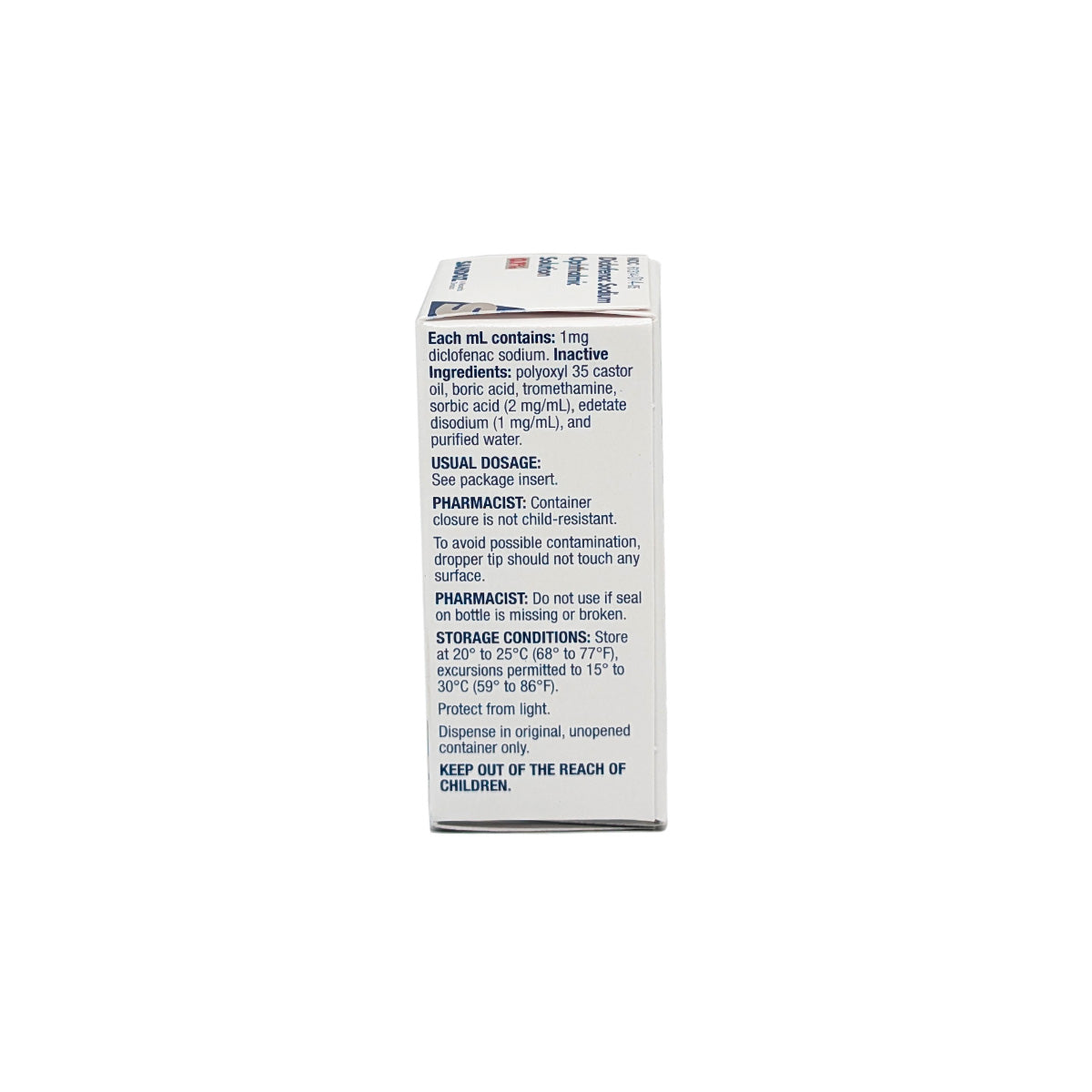 Diclofenac Sodium 0.1% 5mL