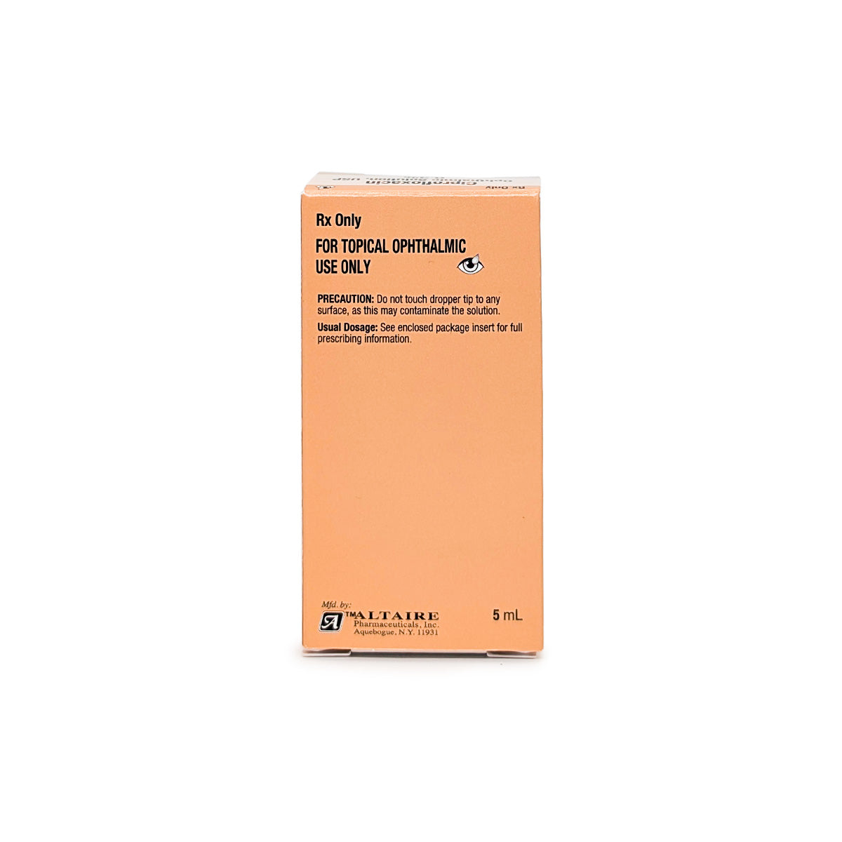 Ciprofloxacin HCL Ophthalmic Solution 0.3%, 5mL