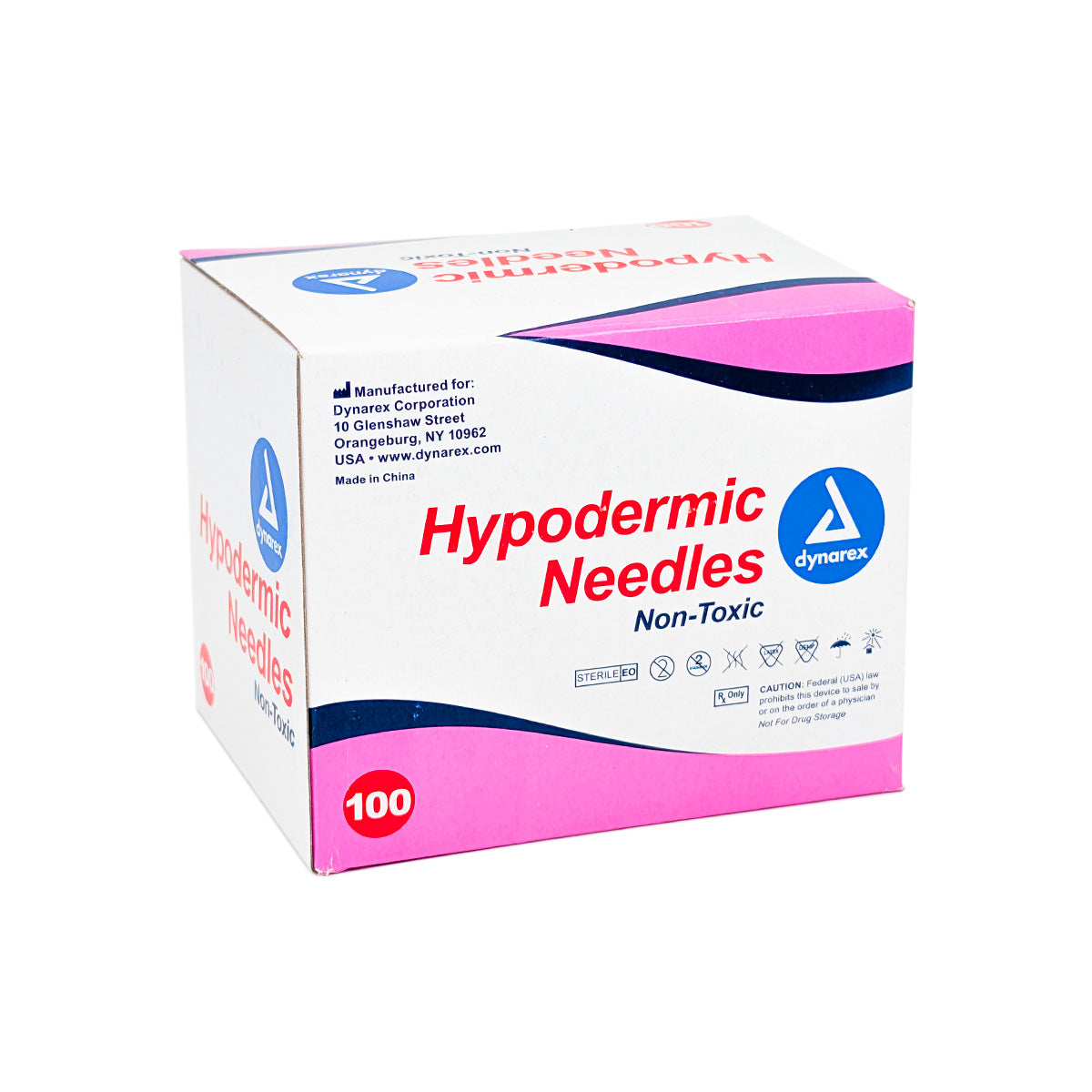 25g x 5/8" Needles 100/Box