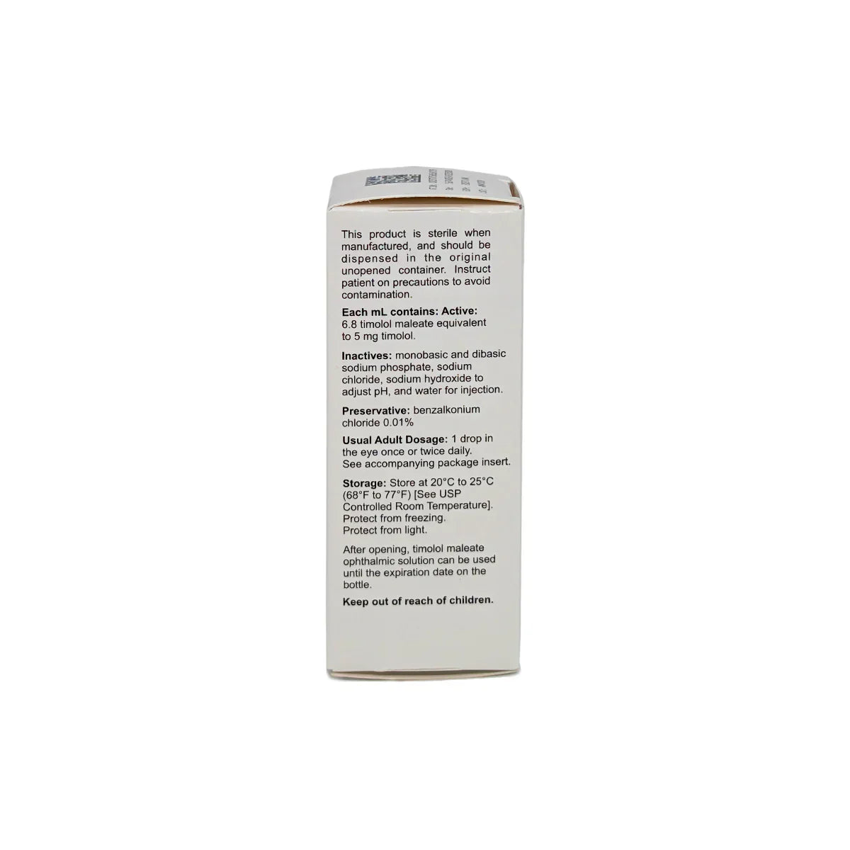 Timolol Maleate 0.5% - 5mL