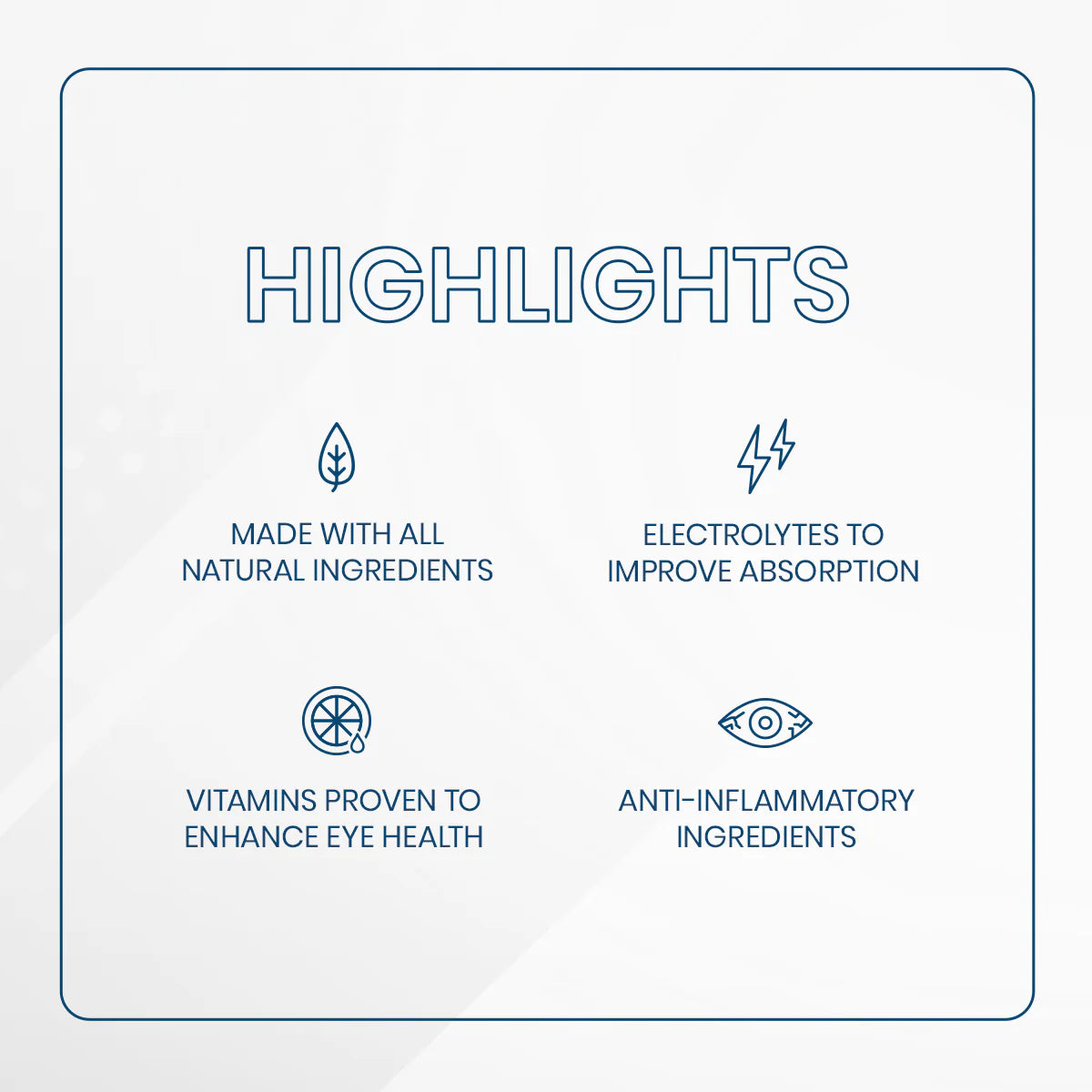 Dry Eye Drink™ Daytime – Doctor-Formulated Electrolyte Hydration for Eye Health (20 Packets)