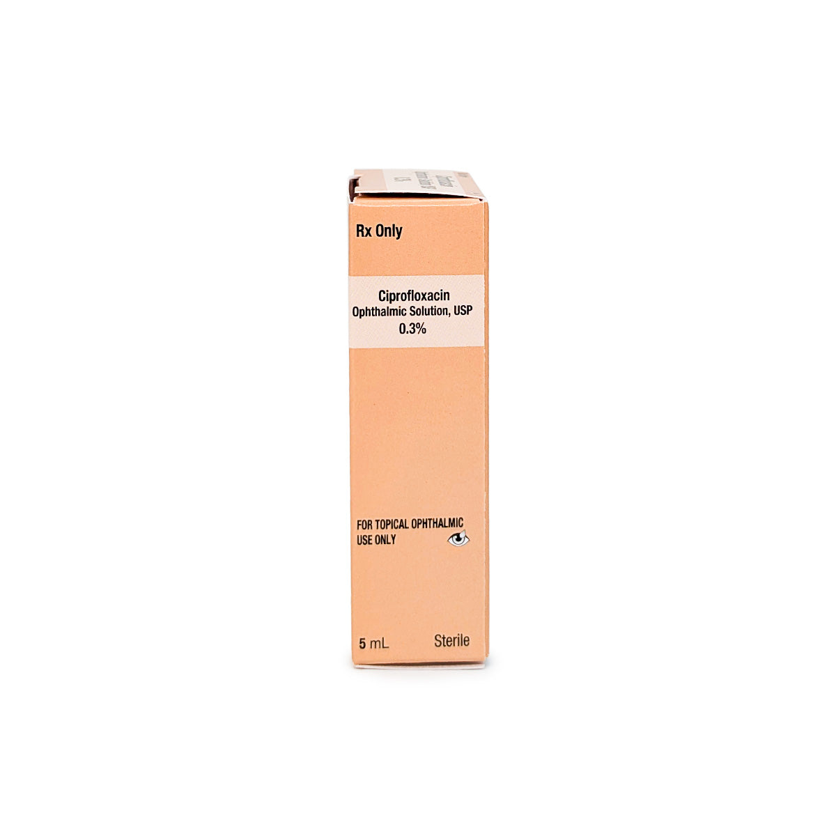 Ciprofloxacin HCL Ophthalmic Solution 0.3%, 5mL