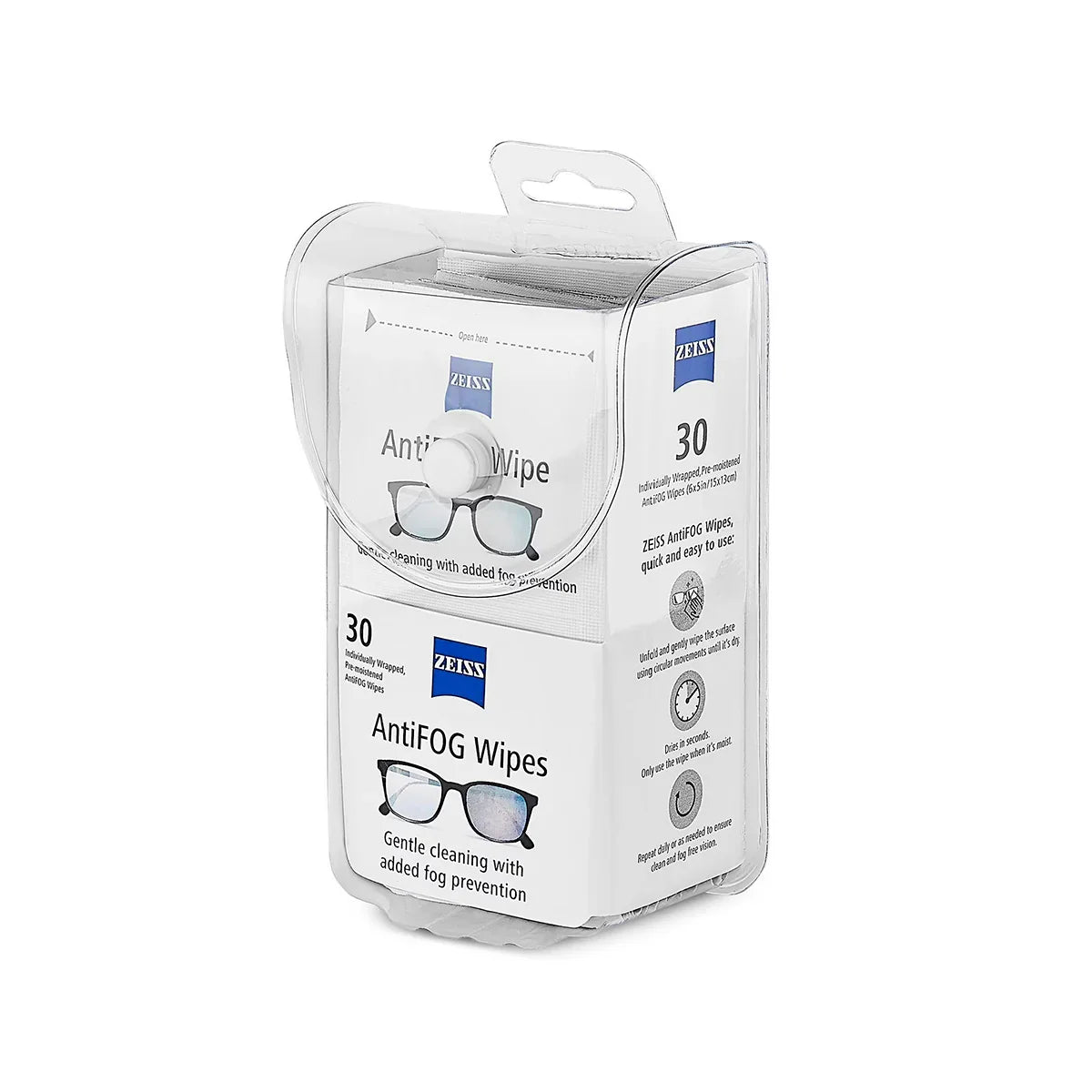 ZEISS Anti-Fog Wipes (30ct)