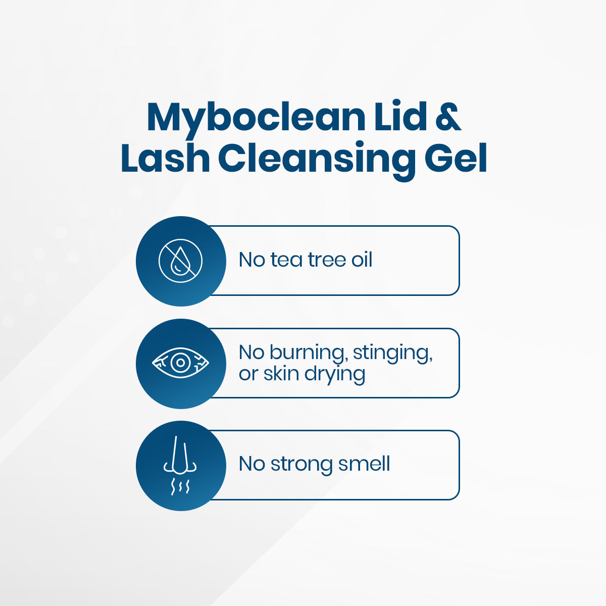 MyboClean Hydrating Lids and Lash Cleansing Gel (1 Bottle)