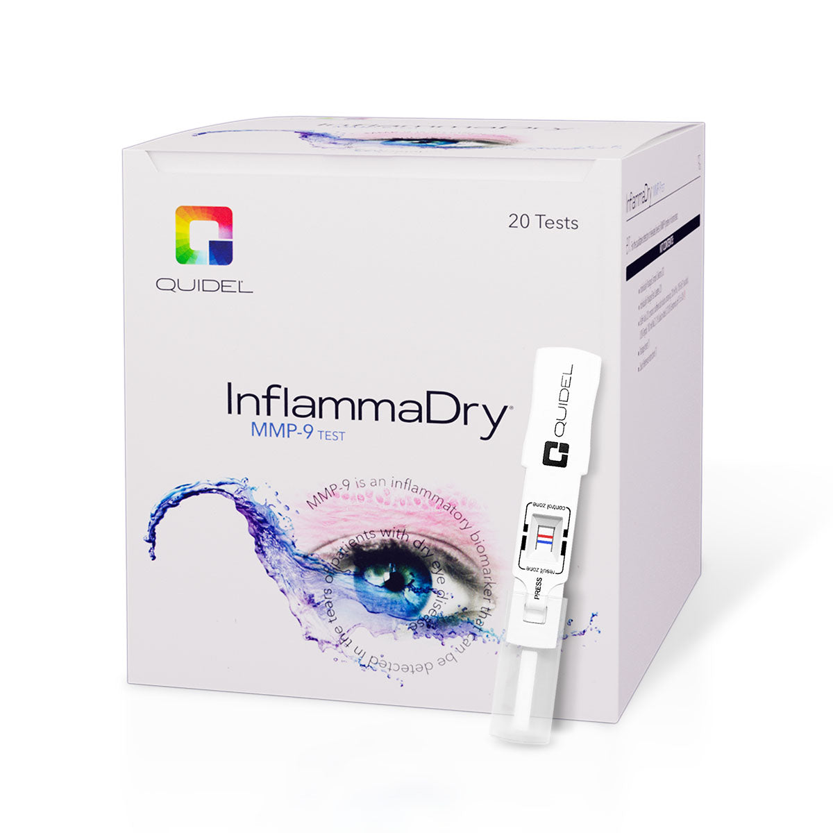 Inflammadry MMP-9 Testing CASE (8 x 20-Packs) 160 Test Total ($200/Box)