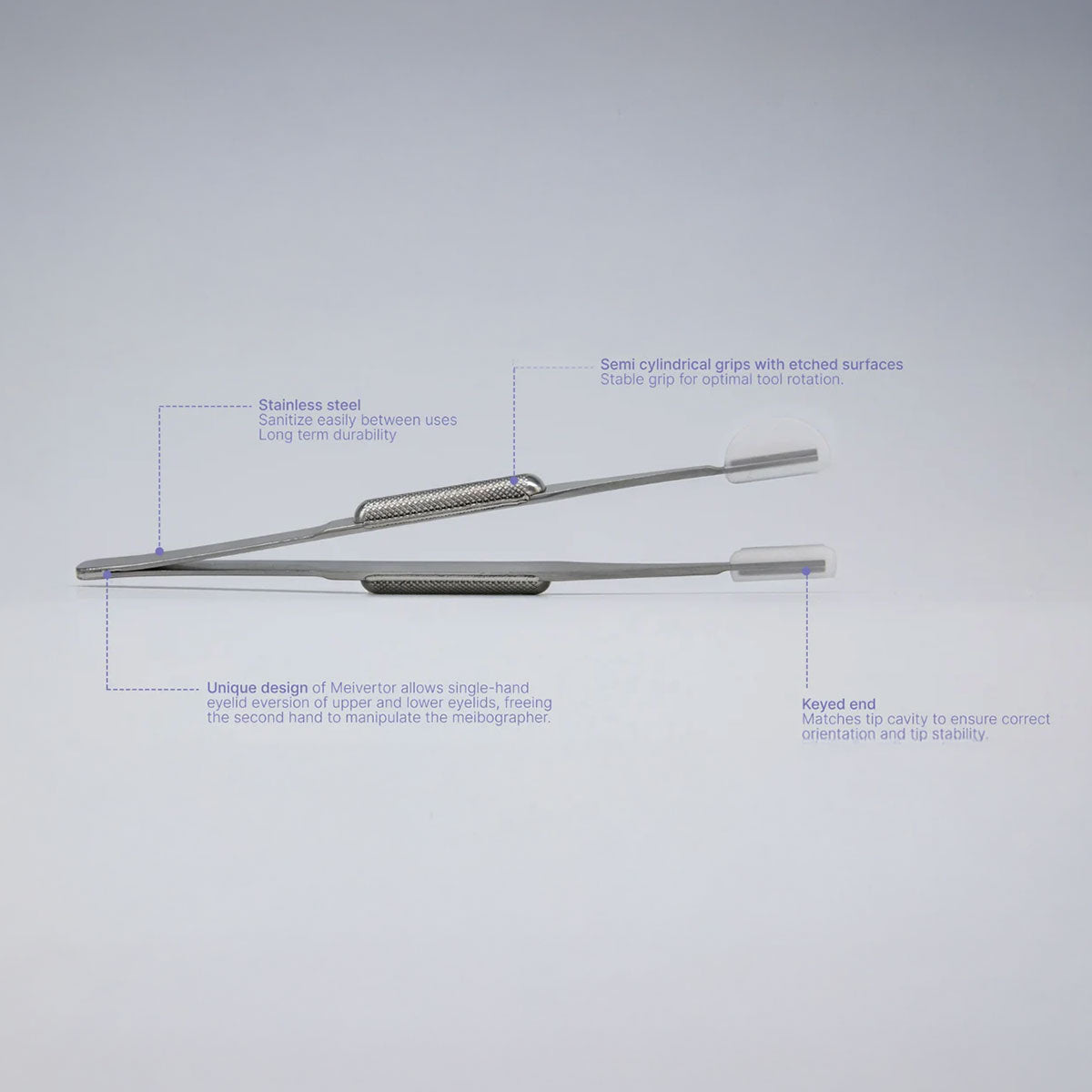 Meivertor™ Handle – The Essential Single-Handed Tool for Upper & Lower Eyelid Eversion