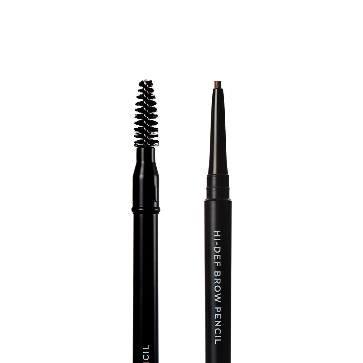 The RevitaLash Hi-Def Brow Pencil is hypoallergenic and comes in 3 colors. It features a black pointed tip for precise application and a spoolie brush for blending and shaping. The water-resistant formula ensures long-lasting wear.