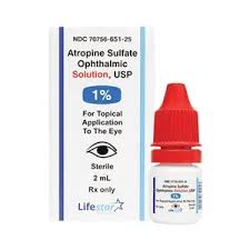 Atropine, 1%, 2mL, LifeStar