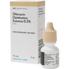 Ofloxacin 0.3%, 5mL Ophthalmic Solution - Bausch & Lomb