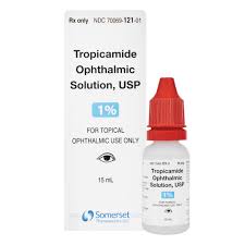 Tropicamide  1% Ophthalmic Solution USP, 15mL - (Mydriacyl) - Somerset