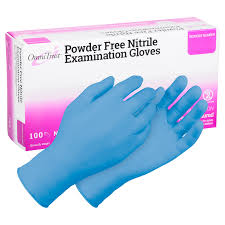 Exam Gloves, Nitrile, Powder-Free, X-Large, 100 Box, Omni Trust