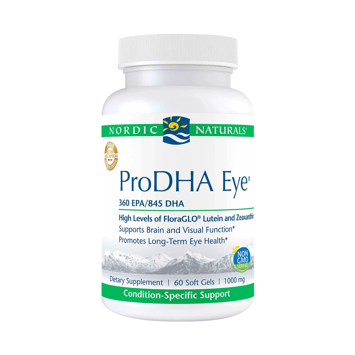 Nordic Naturals ProDHA Eye - Omega-3 with Lutein & Zeaxanthin for Vision & Eye Health
