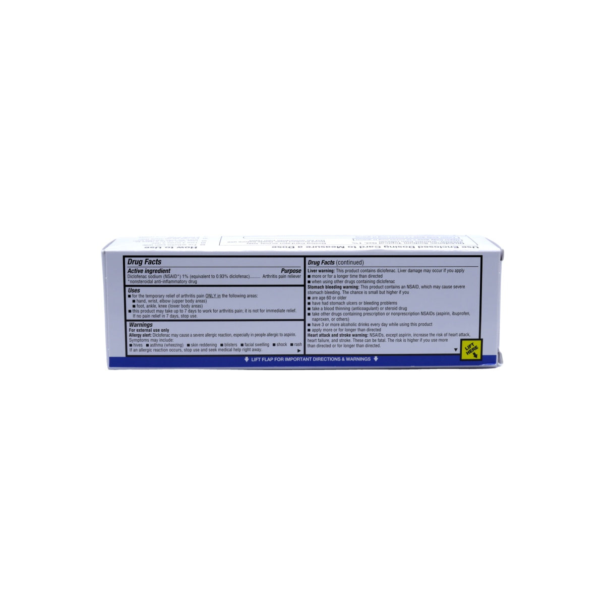 Diclofenac Sodium 1% Ophthalmic Gel