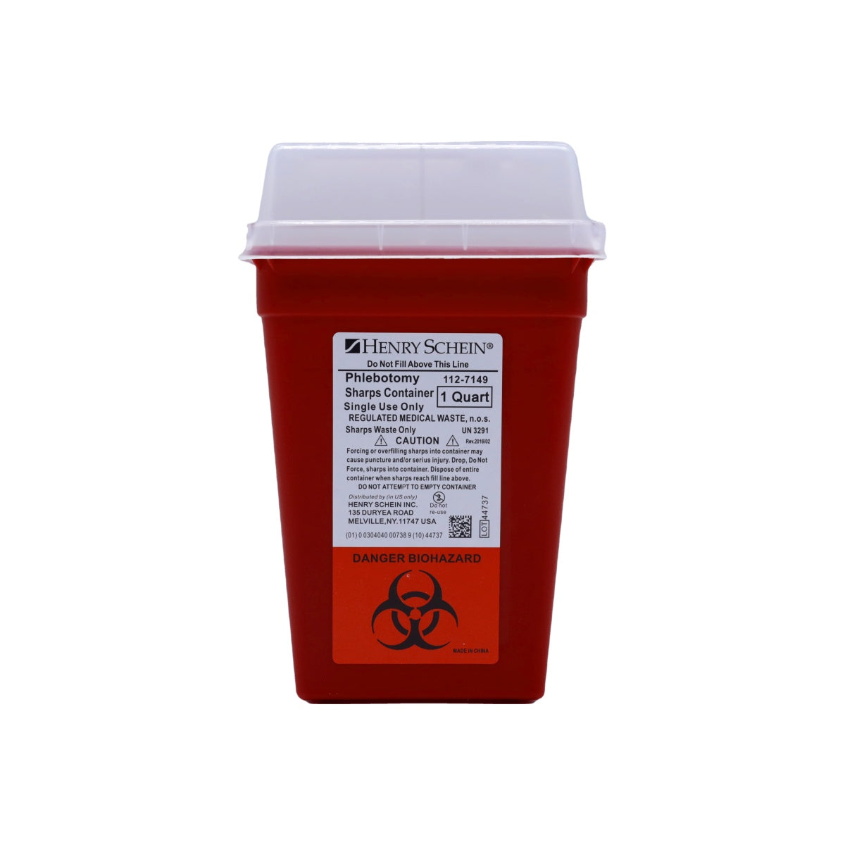 Sharps Container, 1qt