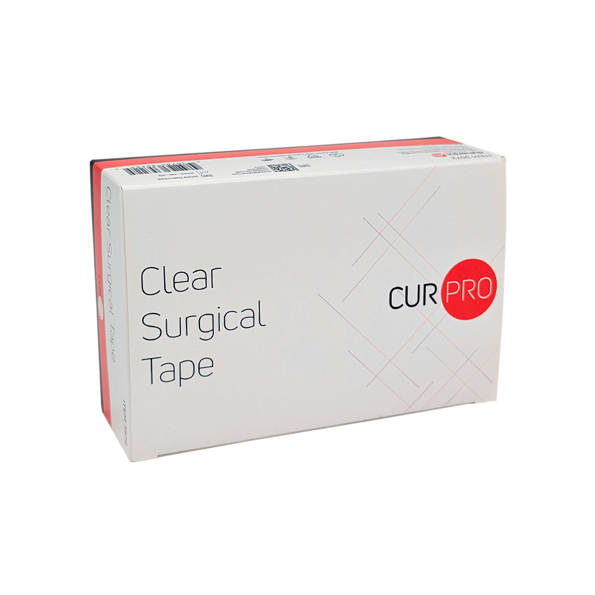 Clear Surgical Tape, 1" x 10yd, 12/Box