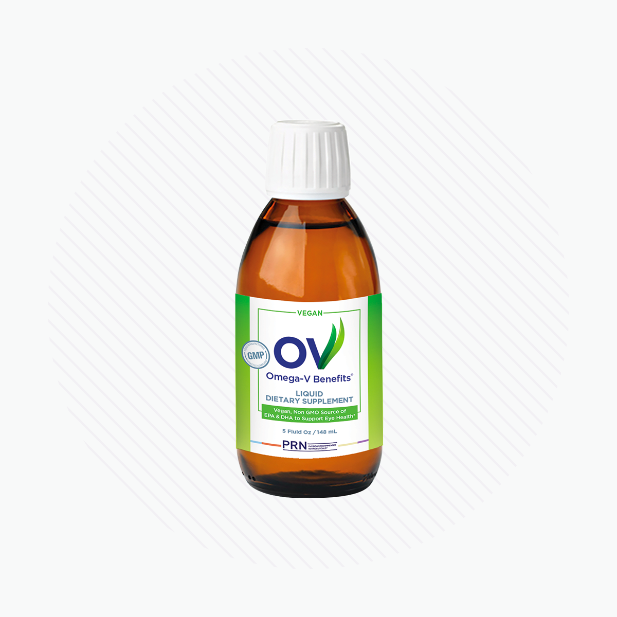 PRN Dry Eye Omega V Benefits Liquid 5 oz Vegan Formula