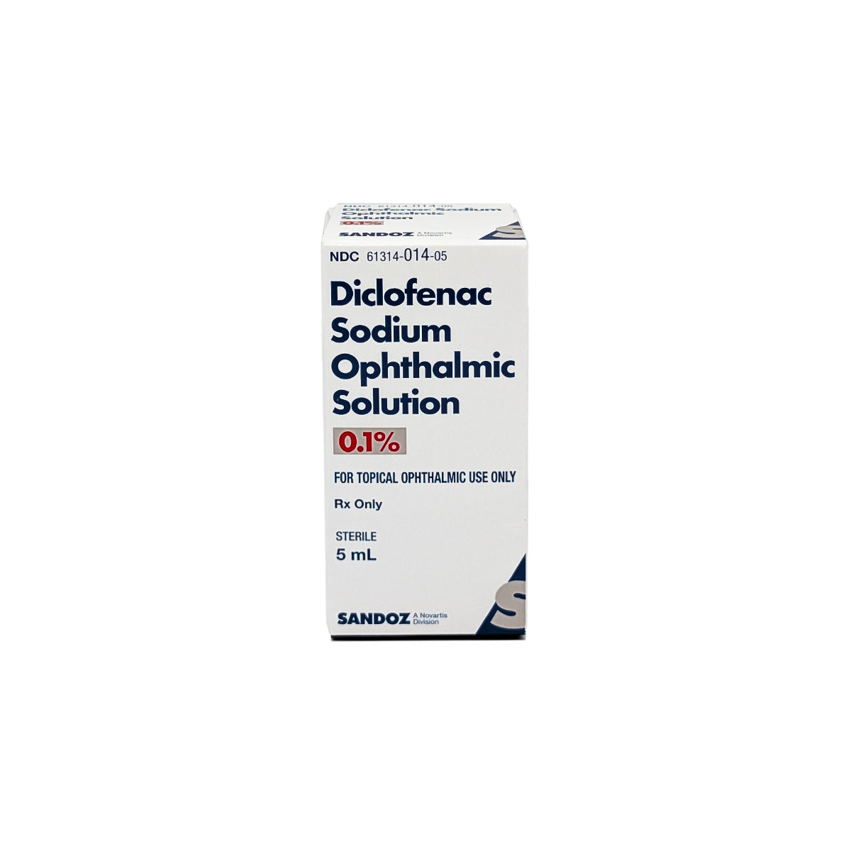 Diclofenac Sodium 0.1% 5mL