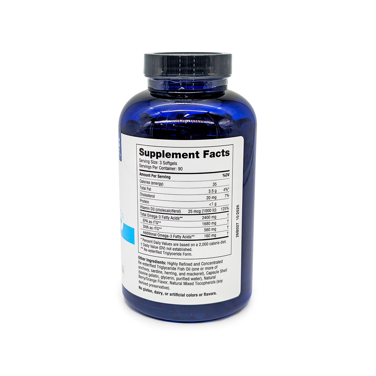 PRN DE3 Dry Eye Omega Benefits Softgels