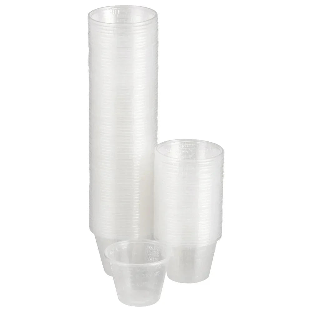 1oz Medicine Cup, Plastic, 100/Bag