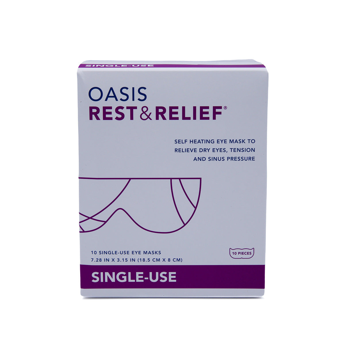 Oasis Self-Heating Rest & Relief Mask (10ct masks)