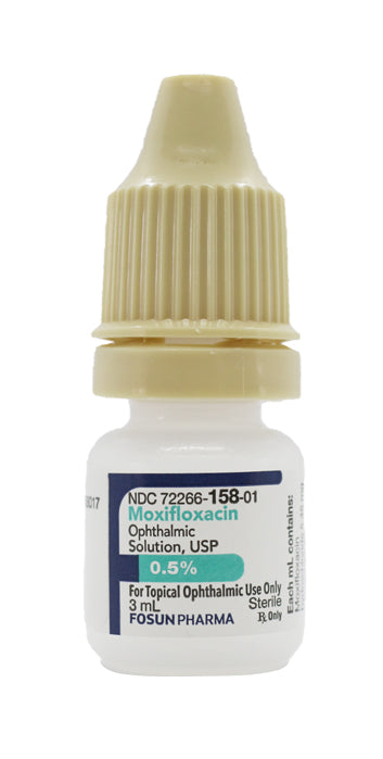 Moxifloxacin 0.5%, 3mL Ophthalmic Solution | Fosun