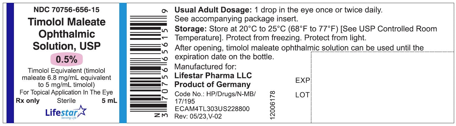 Timolol, 0.5%, 5mL