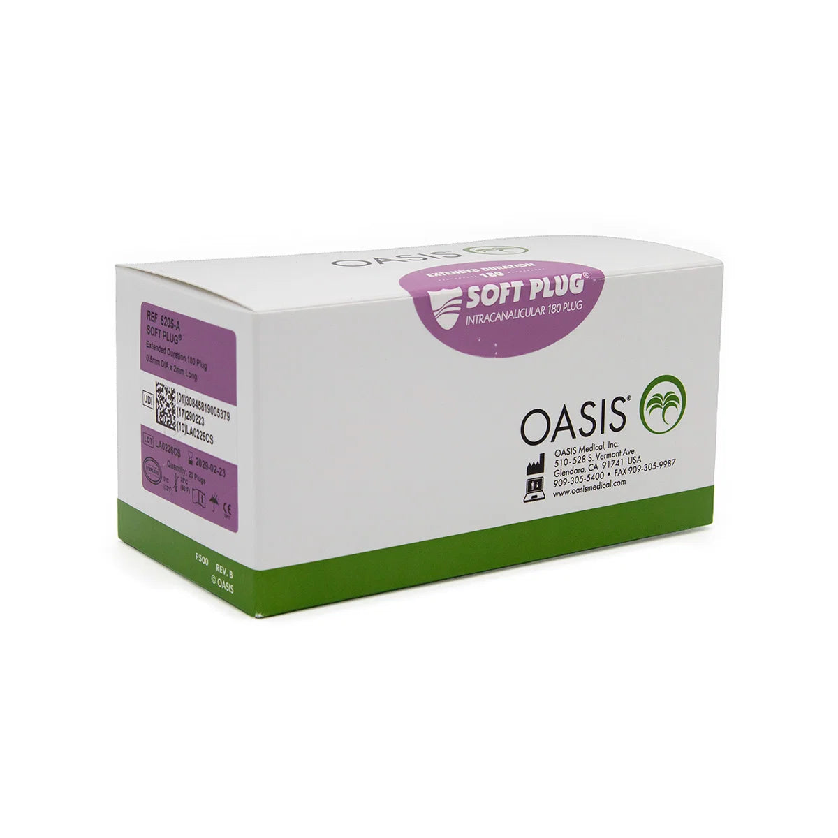 Oasis SOFT PLUG Extended Duration 180 Day Canalicular Plugs