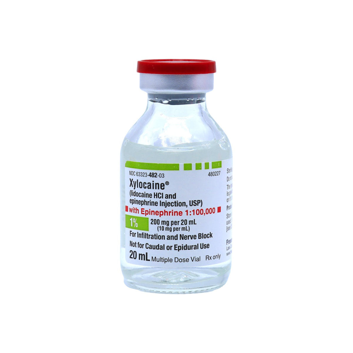 Xylocaine w/ Epinephrine 1% 20mL Injection