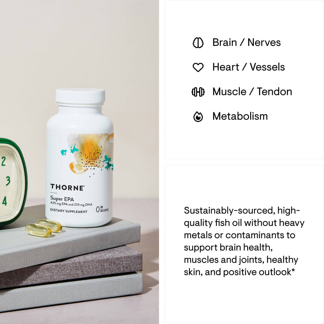 Thorne Super EPA – Heart, Brain & Joint Support (90 ct)