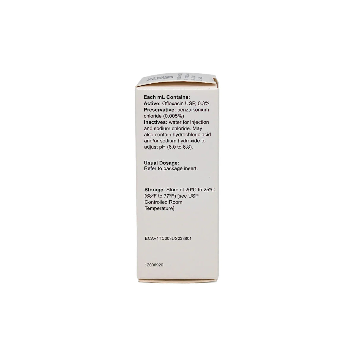 Ofloxacin 0.3%, 10mL Ophthalmic Solution
