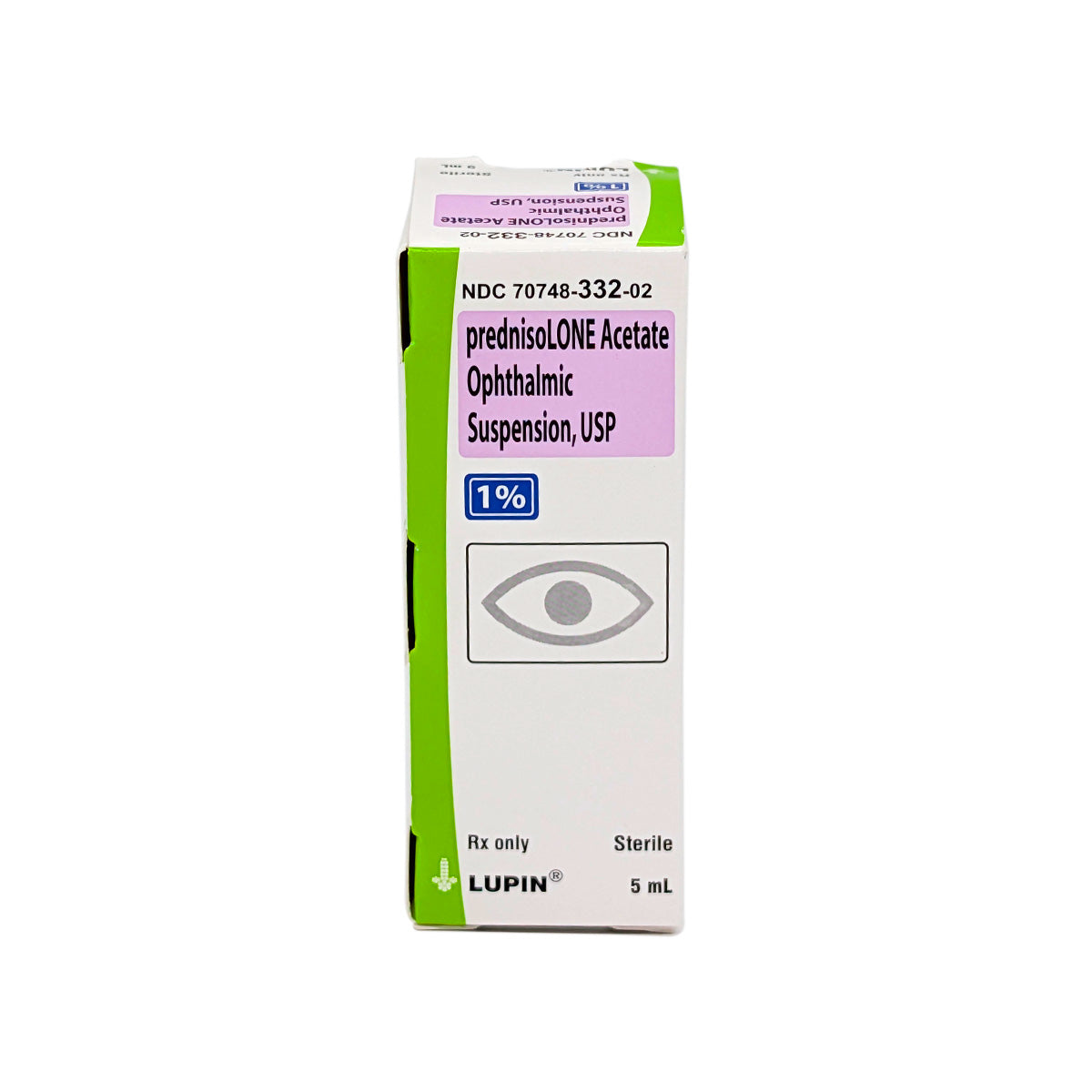 Prednisolone Acetate 1%, 5mL- Lupin