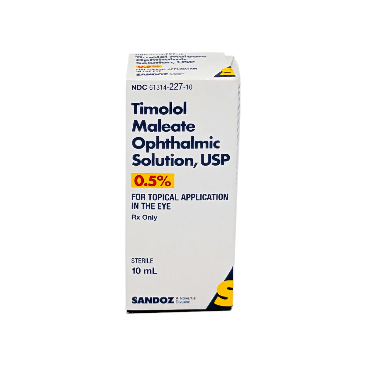Timolol, 0.25% 5mL
