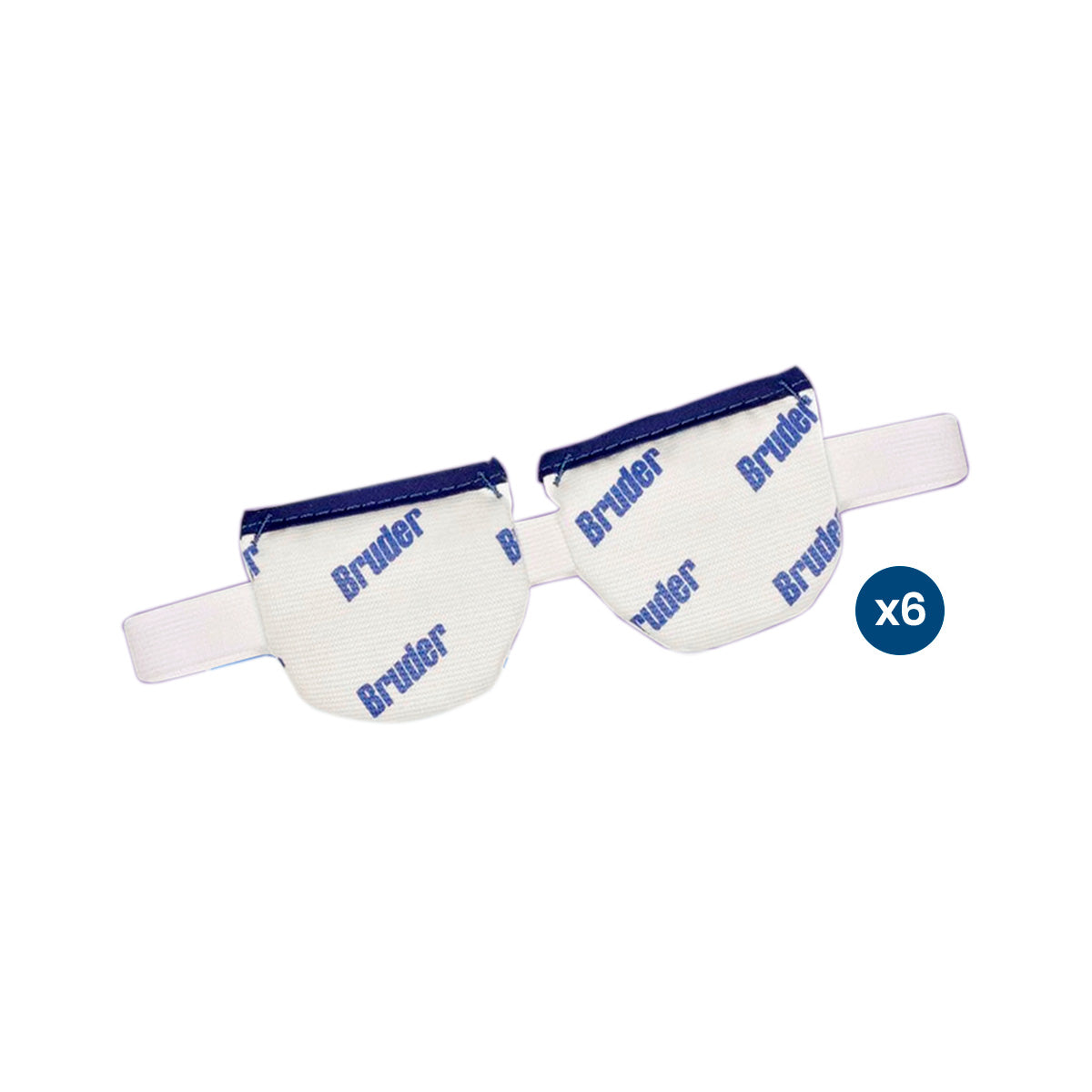 Bruder Moist Heat Eye Compress, Counter Display (6 Compresses)