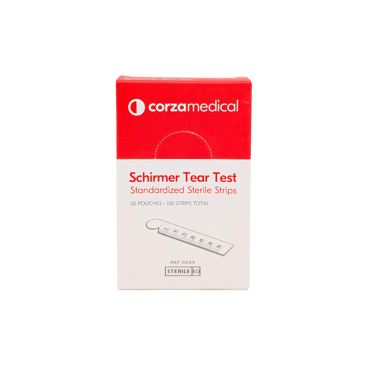 Corza Medical Schirmer Tear Test Standardized Sterile Strips