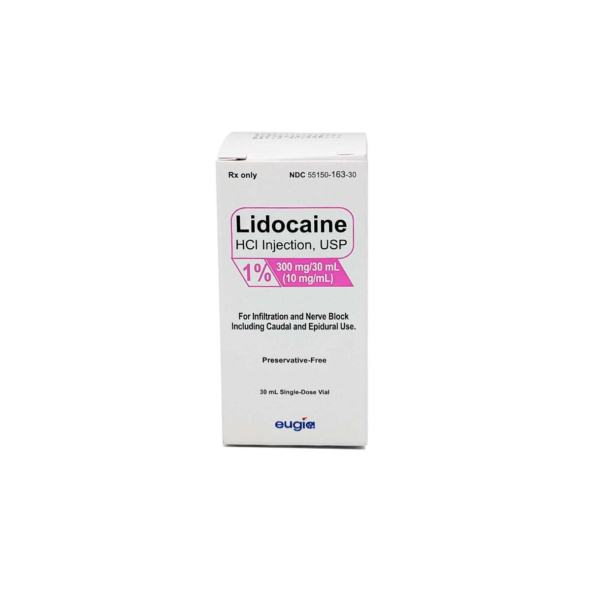Lidocaine 1% Injection PF 30mL