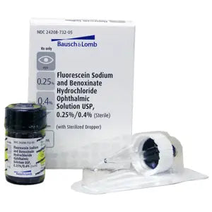 Fluorescein Sodium 0.25%, Proparacaine, 5mL (Fluorocaine)