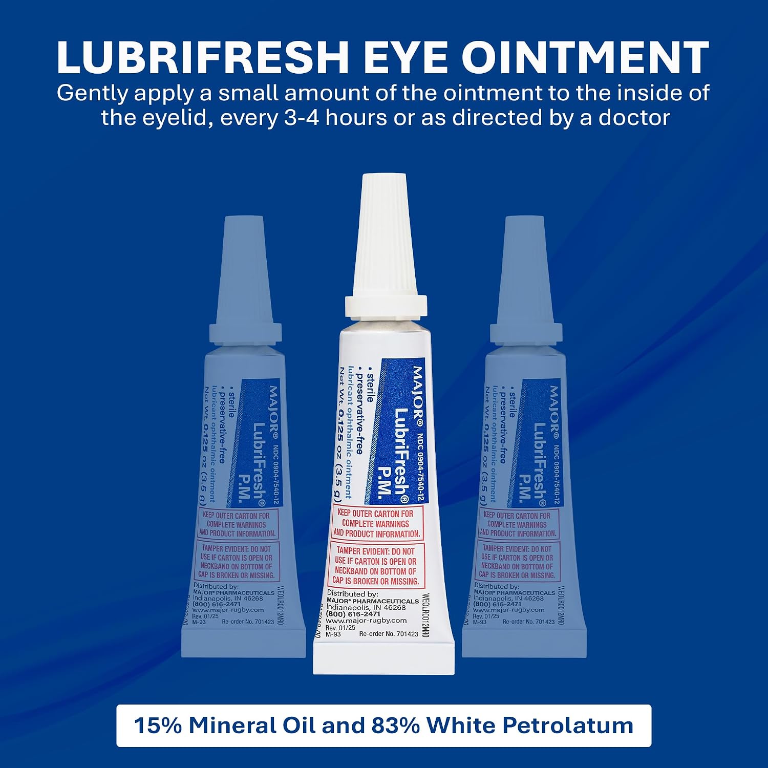 Lubrifresh P.M. Lubricating Dry Eye Ointment 3.5GM