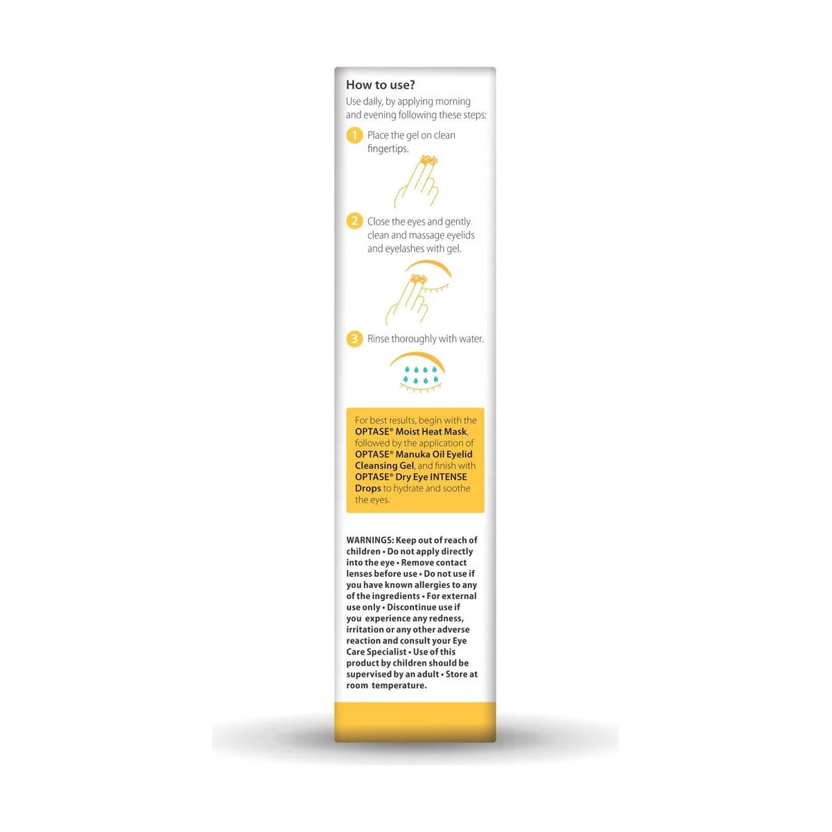 Optase Manuka Oil Eyelid Cleansing Gel (50 mL)