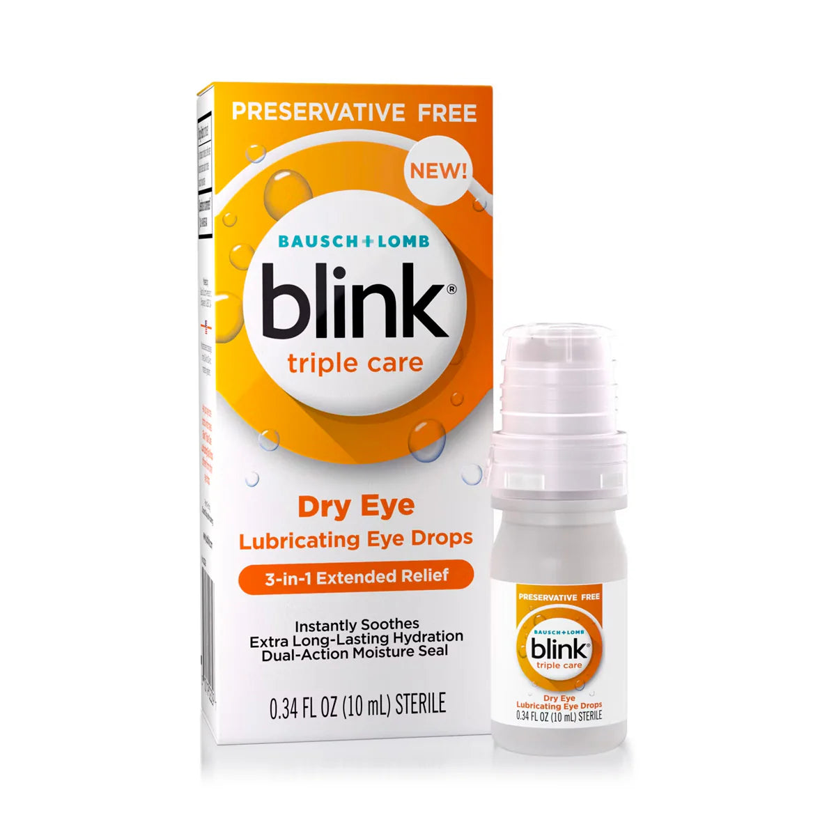 Blink Triple Care 3 in 1 Lubricating Eye Drops