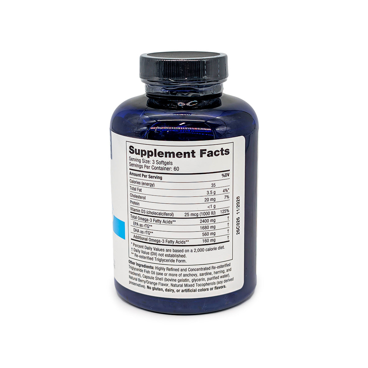 PRN DE3 Dry Eye Omega Benefits Softgels