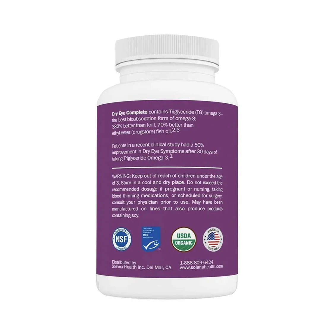OcuSci Dry Eye Complete, 60 Softgels