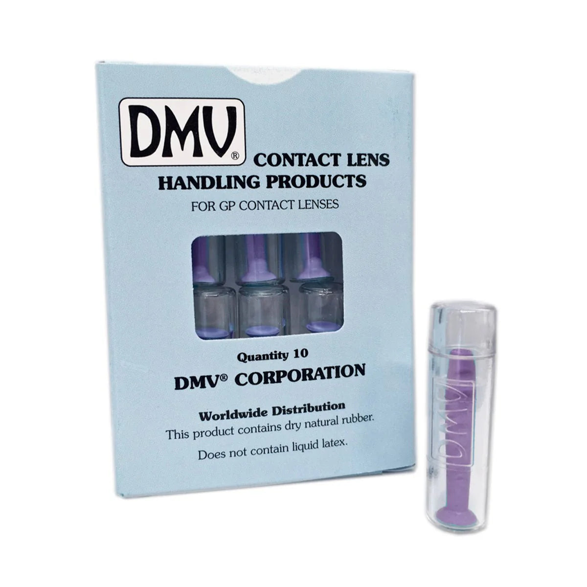 DMV Ultra Hard Contact Lens Remover, Box of 10 Tools