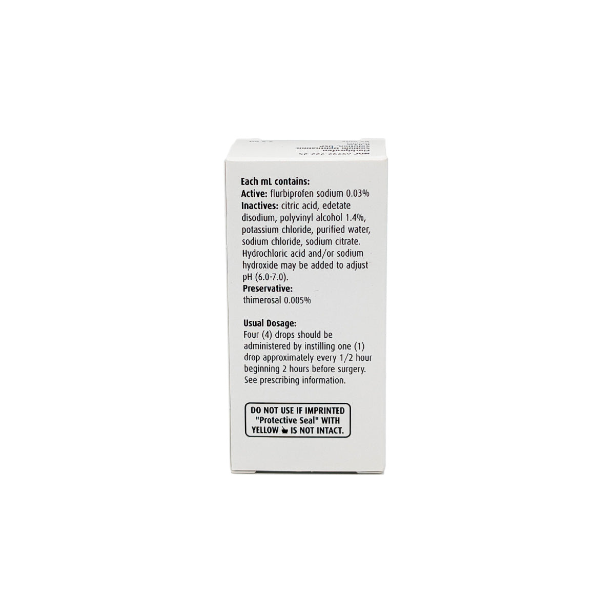 Flurbiprofen Sodium 0.03% 2.5mL