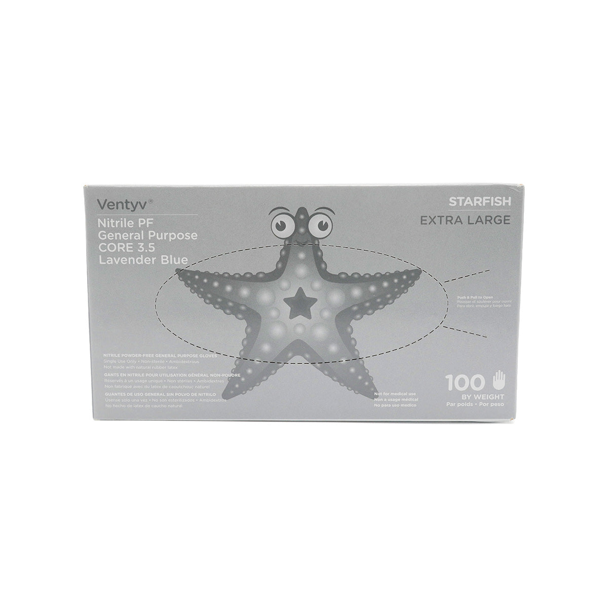 Nitrile Gloves, X-Large, 100/Box