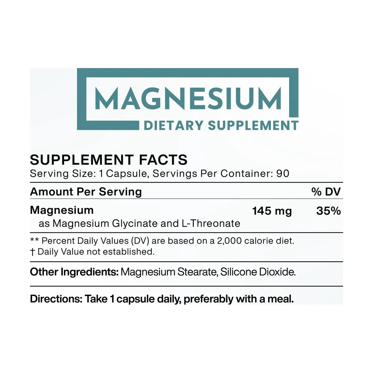 MacuHealth Magnesium Glycinate & L-Threonate Supplement