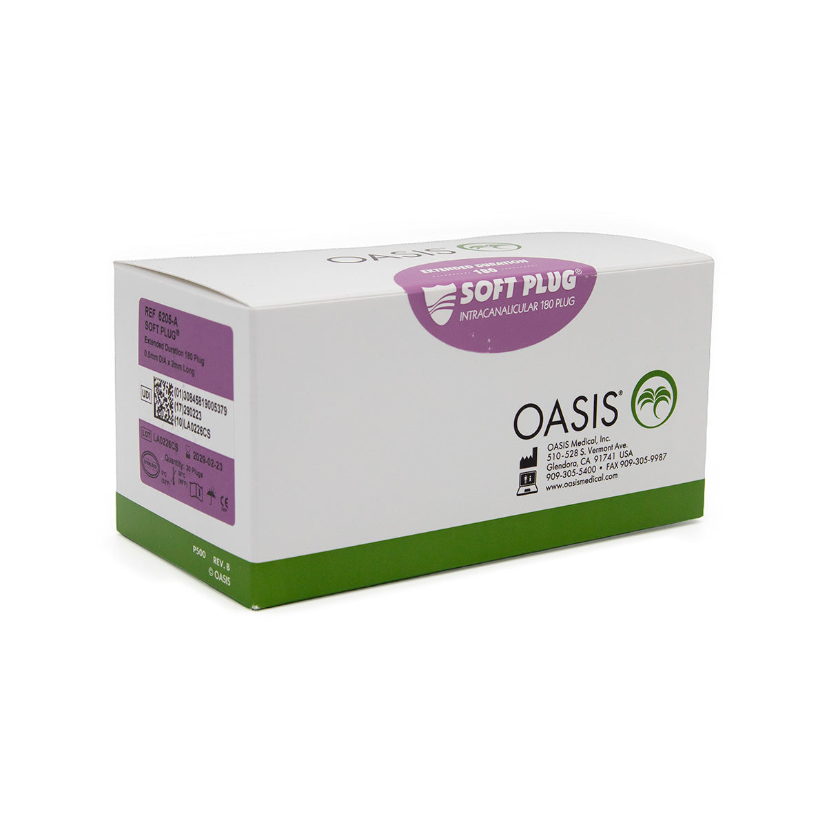 Oasis SOFT PLUG Extended Duration 180 Day Canalicular Plugs