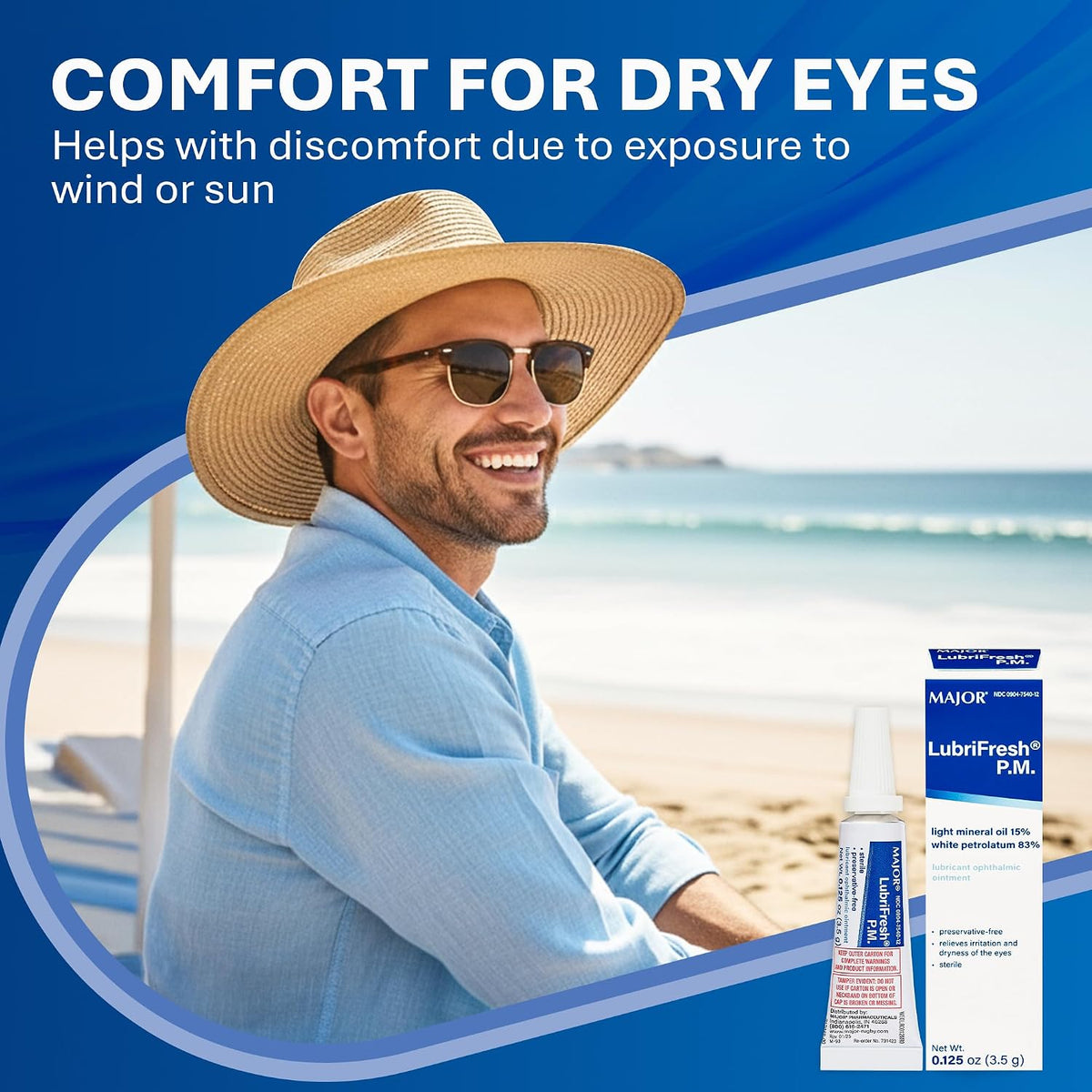 Lubrifresh P.M. Lubricating Dry Eye Ointment 3.5GM