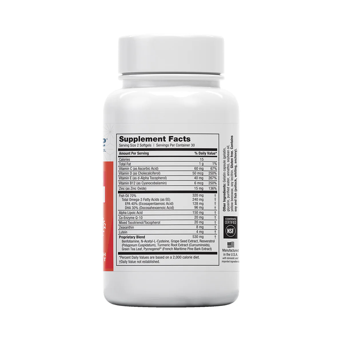 EyePromise DVS Eye Vitamin, Retinal Support with Zeaxanthin - 60 Ct