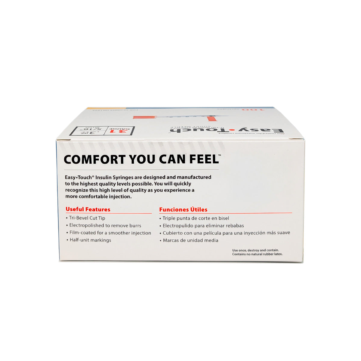31g x 5/16 .3cc Needle Syringe Combo