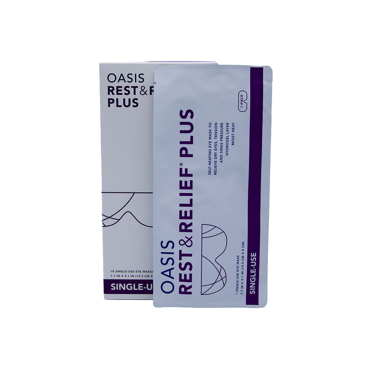 Oasis Self-Heating Rest & Relief Plus Mask (10ct masks)